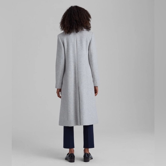 Club Monaco Daylina Wool Grey Coat - Picture 3 of 5